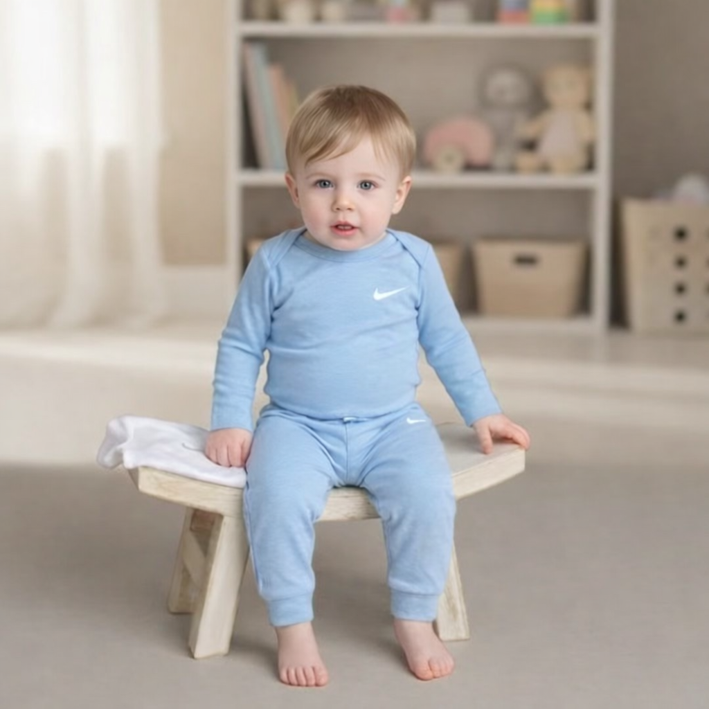 Nike Sportswear 3-Piece Bodysuit & Jogger Set