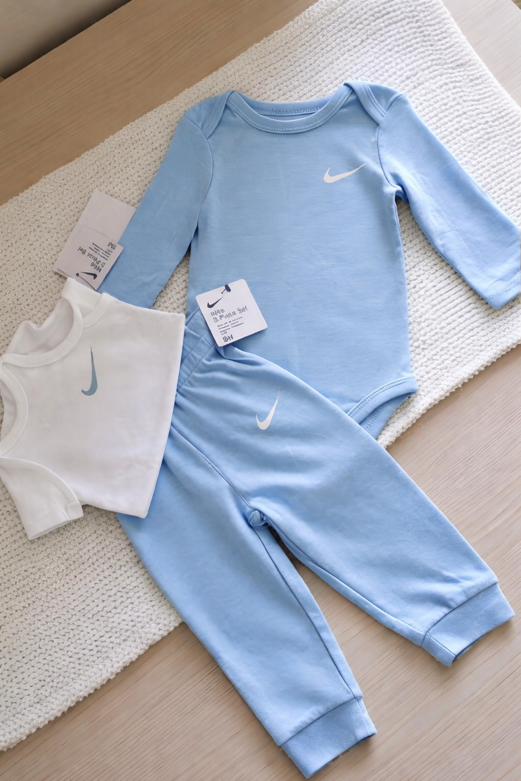 Nike Sportswear 3-Piece Bodysuit & Jogger Set
