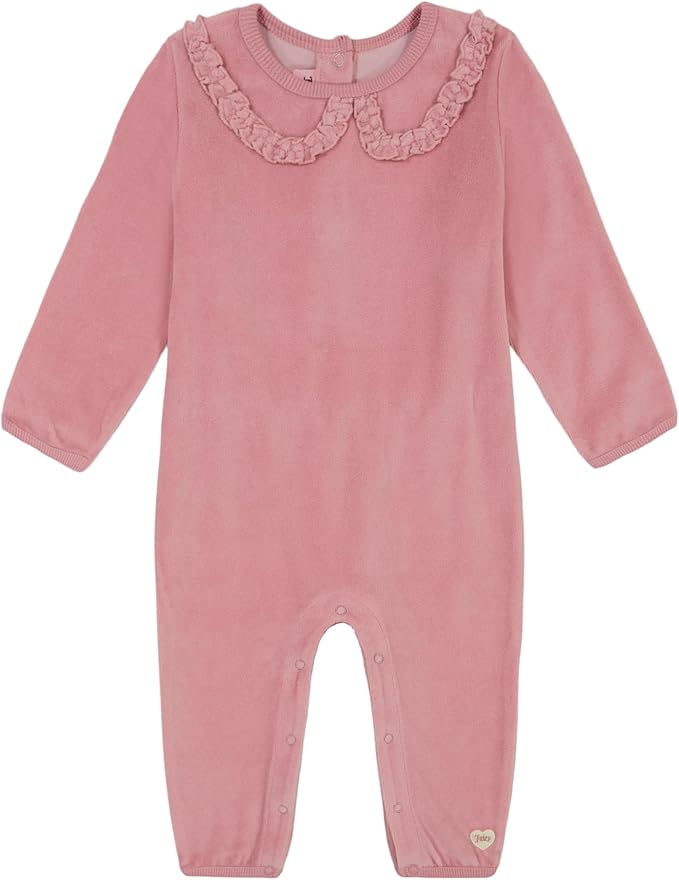 Juicy Couture Baby Girl Footless Coverall