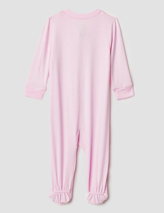 Nike Baby Essentials Striped Footed Coverall