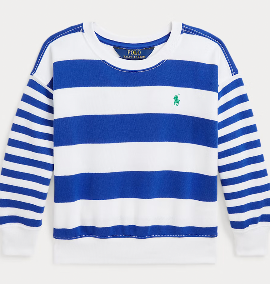 Polo Ralph Lauren Striped French Terry Sweatshirt