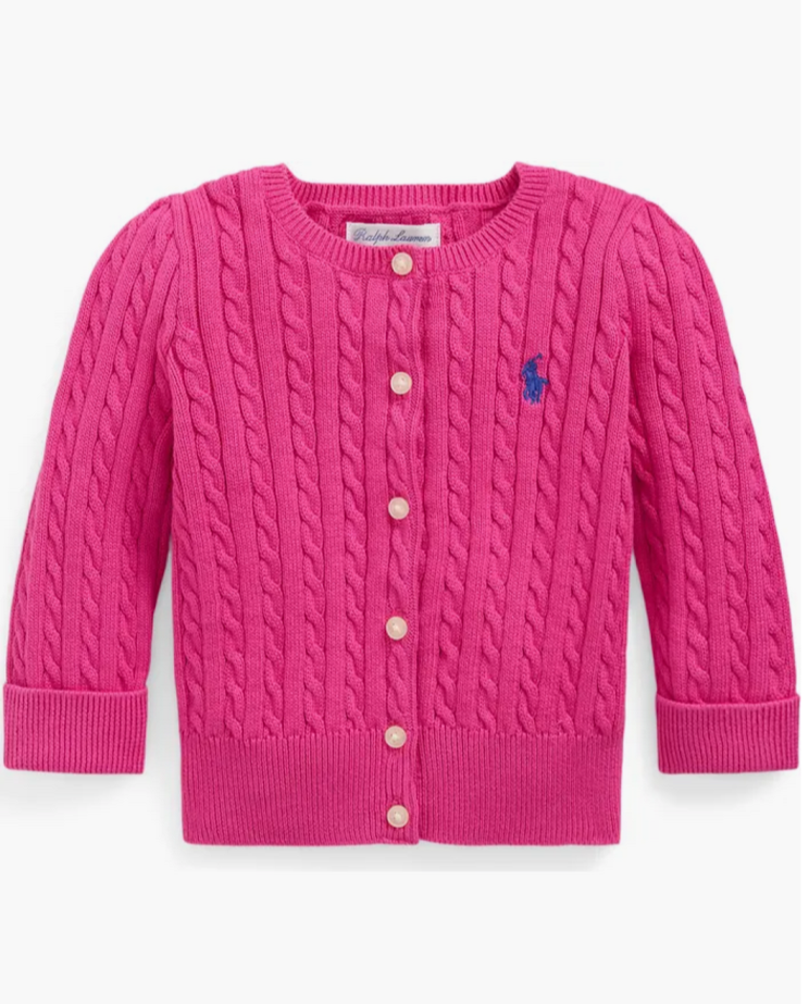 Polo Ralph Lauren Baby Cable-knit cotton cardigan