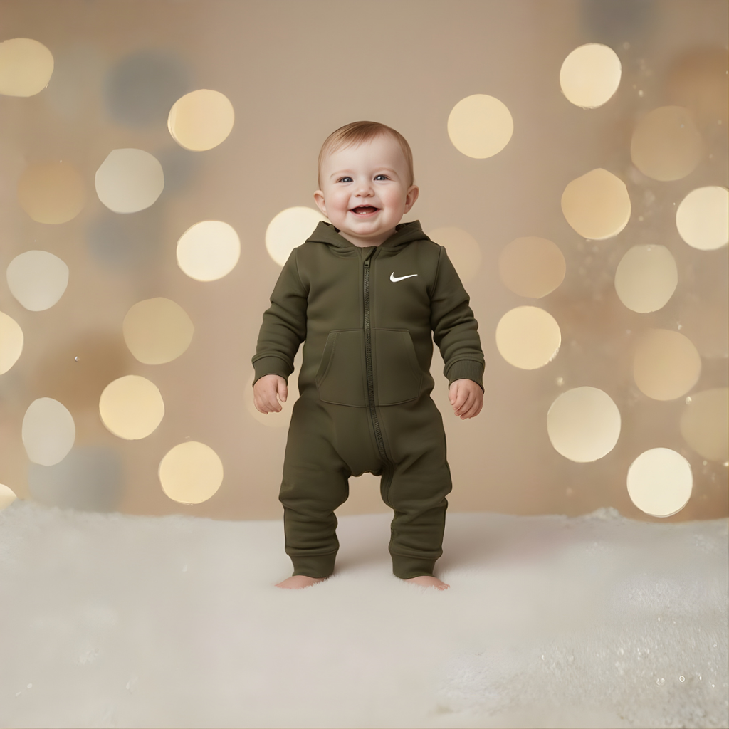 Nike Sportswear Olive Hooded Coverall