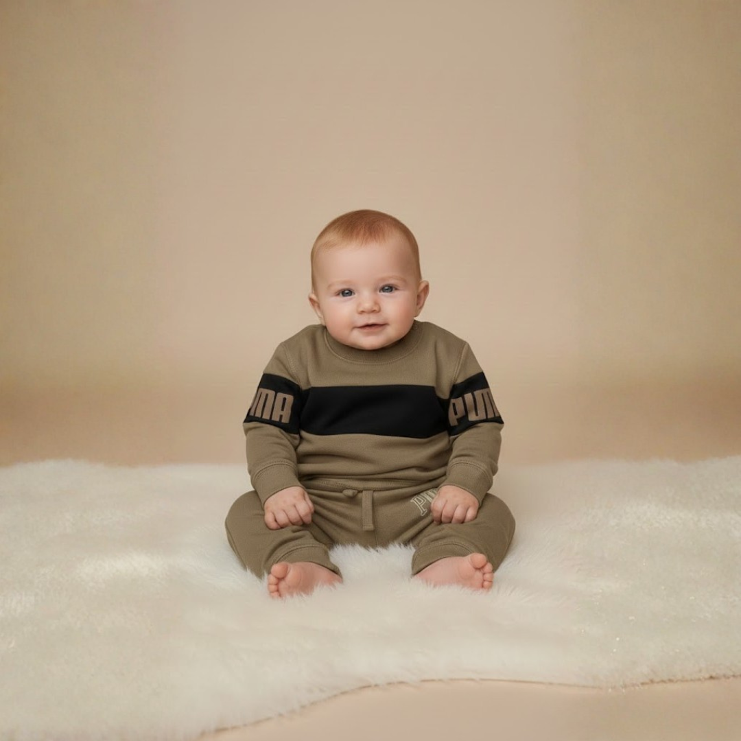 Puma Mini Sport Block Fleece Set (0-3 Months)